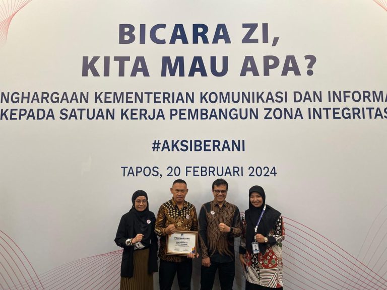 Diakui Sebagai Inisiator, Balmon Semarang Raih Penghargaan Zona Integritas