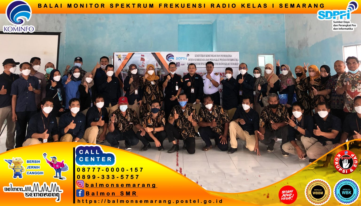PELAKSANAAN BIMTEK SERTIFIKASI OPERATOR RADIO BAGI NELAYAN PPP MORODEMAK TAHUN 2022