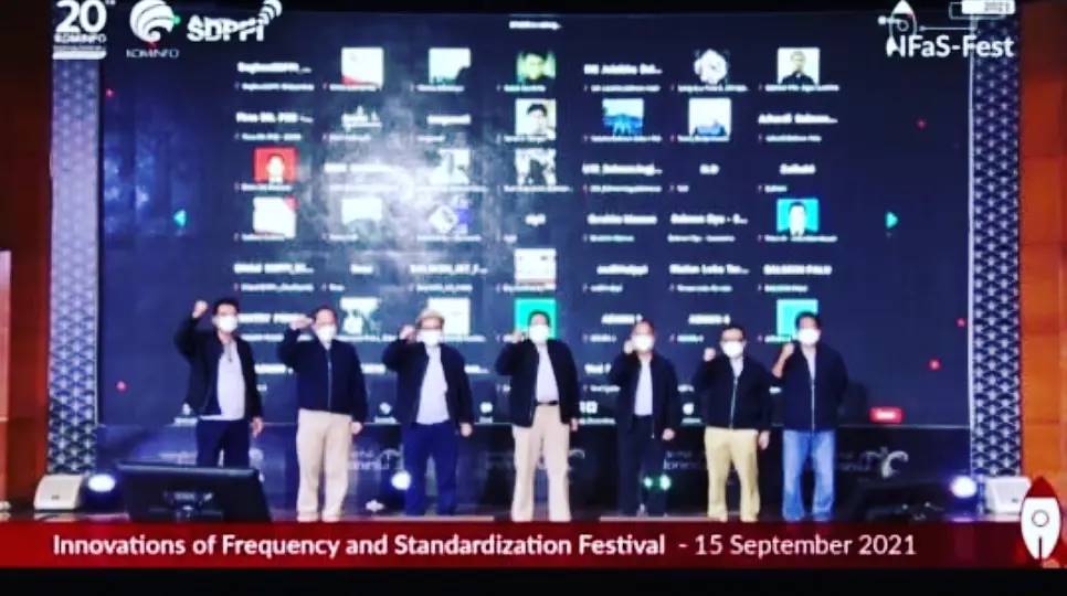 Acara Puncak Innovation Frequency and Standardization Festival (IFaS Fest ) 2021